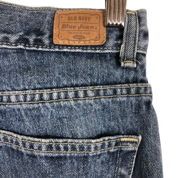 Old Navy Women's Bootcut Jeans Sz 4 Short (28 X 28.5) Low Waist All Cotton Blue - Picture 9 of 11